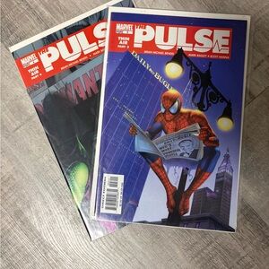 Marvel Comics The Pulse Issues 3 & 4 Featuring Spider-Man
